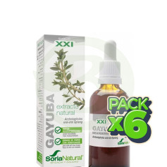 Confezione da 6 Estratto di Uva Ursina Formula XXI 50Ml. Soria Naturale