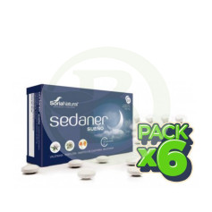 Confezione da 6 Sedaner Sleep 24 Compresse Soria Natural