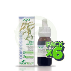 Confezione da 6 Composor 32 Uricid Complex 50 ml. Soria Naturale