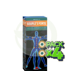 Confezione da 4 Souples Forte da 500 ml. Intersa