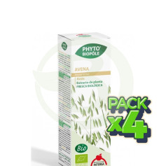 Confezione da 4 Fiocchi d&#39;avena biologici Phyto-Biopole da 50 ml. Intersa