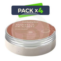 Confezione 4x Burro di Karité Biologico 150Gr. Aromi essenziali