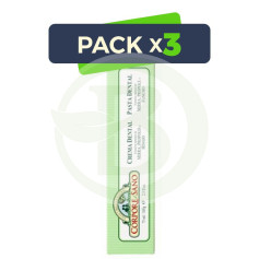 Confezione da 3 dentifrici alla mirra e propoli da 75 ml. Corpo sano