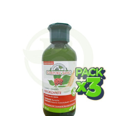 Confezione 3x Shampoo Rinforzante 300Ml. Corpo sano
