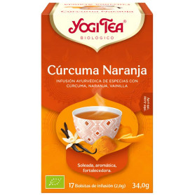 Curcuma Arancia 17 Filtri Yogi Tea