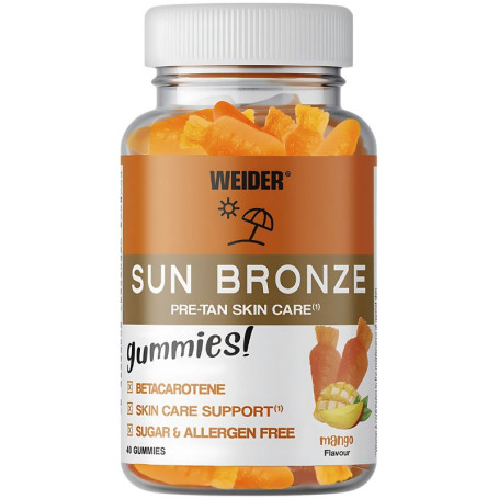 Gummies Sun Bronzo 40 caramelle gommose Weider