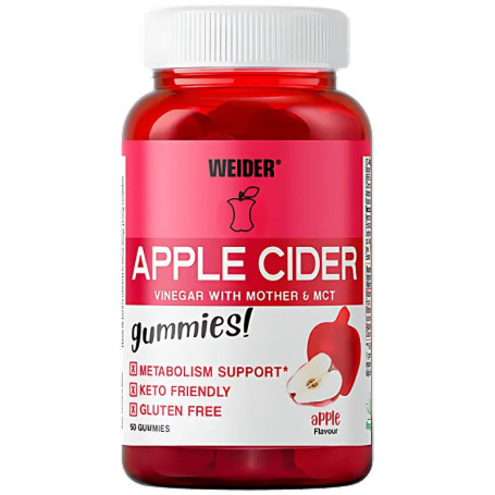 Gommose all&#39;aceto di mele 50 caramelle gommose Weider