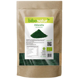 Polvere di alga clorella ecologica 150 g Bibonatur