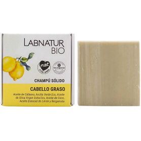 Shampoo solido biologico Labnatur per capelli grassi 75 g