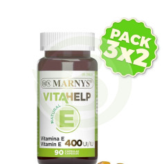 Confezione 3x2 Vitahelp e 400Ui 90 Capsule Marnys