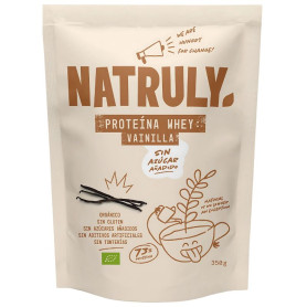 Proteine del siero del latte alla vaniglia biologiche Natruly 350 g