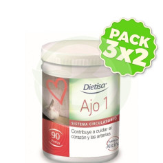 Pack 3x2 Aglio 1 90 Perle Dietisa