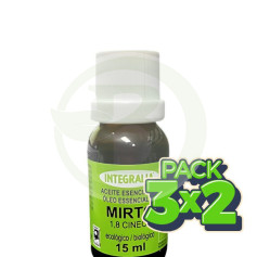Confezione 3x2 Olio essenziale di mirto Eco 15ml Integralia