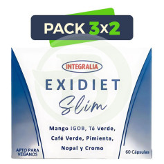 Confezione 3x2 Exidiet Slim 60 Capsule Integralia