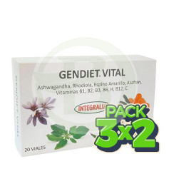 Confezione 3x2 Gendiet Vital 20 Fiale Integralia