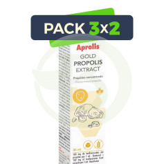 Pack 3x2 Aprolis Gold Propolis Extract Concentrado 30Ml Intersa