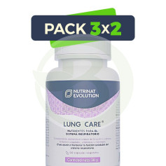 Confezione 3x2 Lung Care 60 Capsule Vegetali Nutrinat Evolution