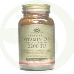 Vitamina D3 2200 IU 100 Capsule Solgar