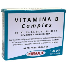 Complesso di vitamina B 30 capsule Integralia