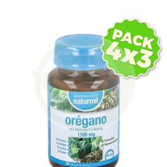 Confezione 4x3 Oregano Complex 1500Mg 60 Capsule Naturmil