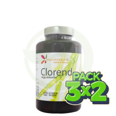 Confezione 3x2 Clorend 750Mg. 90 capsule Mondo naturale