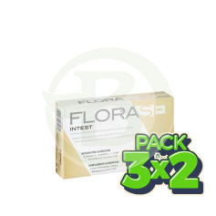 Confezione 3x2 Florase Intest 40 Capsule Santiveri