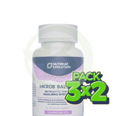 Confezione 3x2 Microb Balance 60 Capsule Nutrinat Evolution