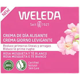 Crema giorno levigante alla rosa canina e tè bianco Weleda 40 ml