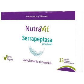Serrapeptasi Serrazime 15 capsule Nutravit