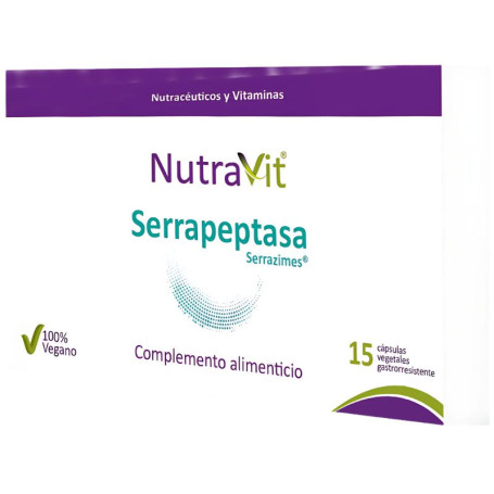 Serrapeptasi Serrazime 15 capsule Nutravit