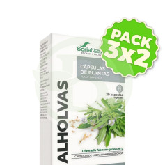 Pack 3x2 Fieno Greco 30 Capsule Soria Natural