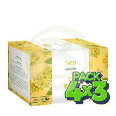Pack 4x3 Infusión Sen 20 Bolsitas Dietmed