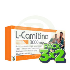 Confezione 3x2 L-Carnitina 3.000Mg. 20 fiale di Tegor