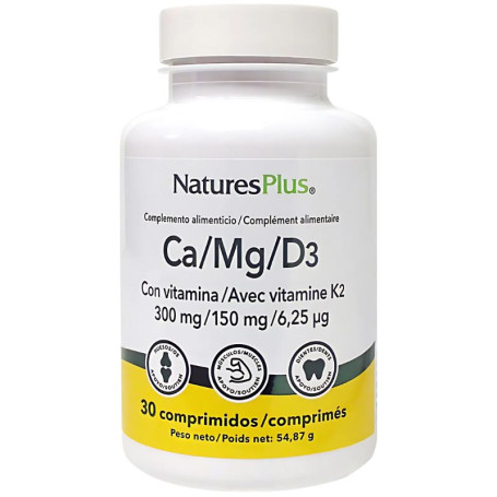 Ca/Mg/D3 + K2 30 Compresse Nature Plus