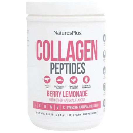 Peptidi di collagene Berry Lemonade 322G Natures Plus