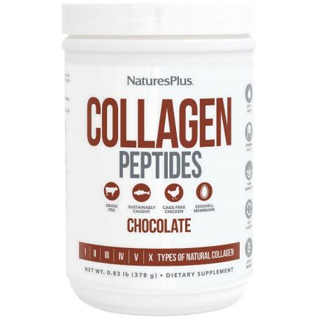 Peptidi di collagene al cioccolato 378 g Natures Plus