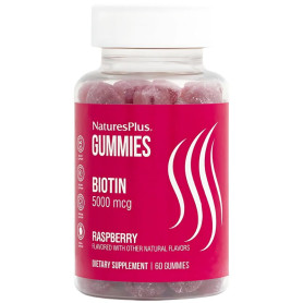 Biotin Gummies 60 Natures Plus Gummies
