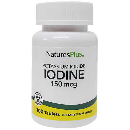 Iodio (ioduro di potassio) 150 mcg 100 compresse Natures Plus