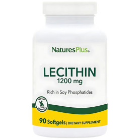 Lecitina di soia 1200 mg 90 perle Natures Plus