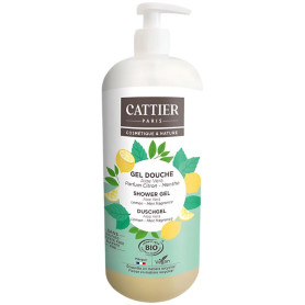 Gel doccia Cattier limone-menta SS 1L