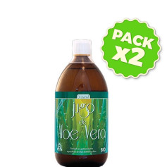 Confezione 2x Succo di Aloe Vera Biologico da 1Lt. Drasanvi