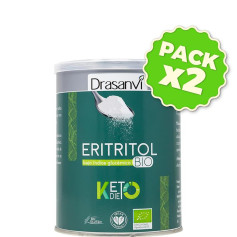 Confezione 2x Eritritolo Bio 500Gr. Keto Drasanvi