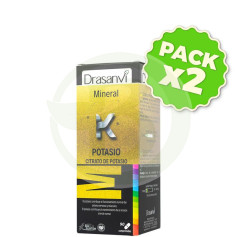 Confezione da 2 compresse di citrato di potassio da 90 compresse Drasanvi