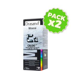 Pack 2x Calcio con Vitaminas D3 y K2 90 Comprimidos Drasanvi