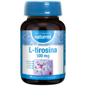 L-Tirosina 500 mg 60 Capsule Vegetali Naturmil