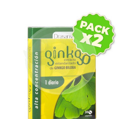 Confezione 2x Ginkgoplus 30 Compresse Drasanvi