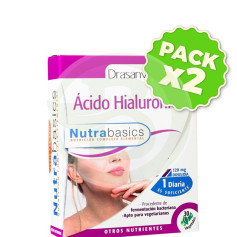 Confezione da 2 capsule di acido aluronico Drasanvi da 30 capsule
