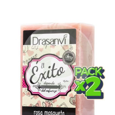 Confezione 2x Sapone alla Rosa Canina 100Gr. Drasanvi