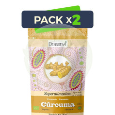 Confezione 2x Curcuma Biologica 150Gr. Drasanvi