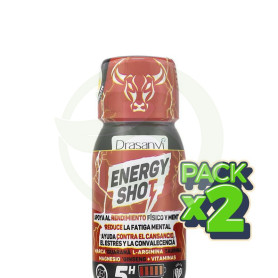 Pack 2x Energy Shot Sabor Limon 60Ml Drasanvi